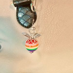 LGBT Purse/Rear View Mirror Charm